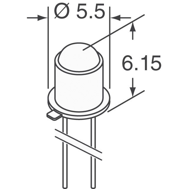 BPW24R Vishay Semiconductor Opto Division  Optische Sensoren - Fotodioden